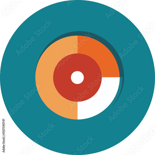 vector vinyl disc