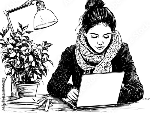 Digital companions providing constant support, vector design