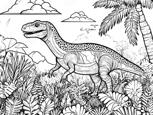 Fossil contracts undermining agreements, vector illustration