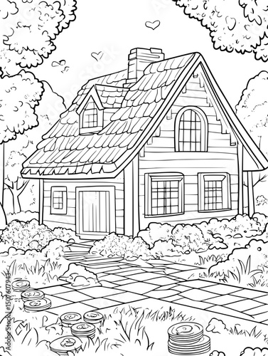 Side hustles funding investment accounts, vector graphic