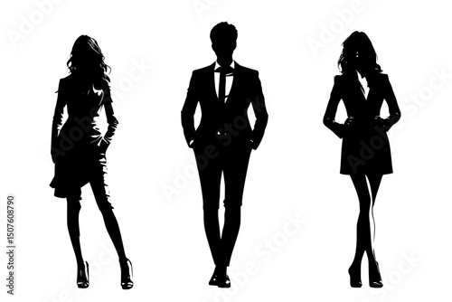 Virtual assistants understanding conversational nuances, vector illustration art