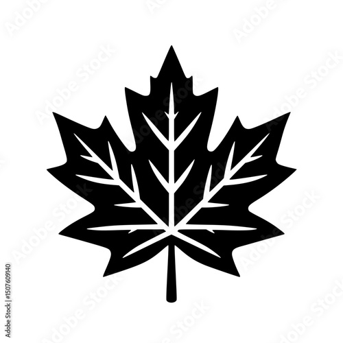 Maple Leaf Canada Day Vector SVG Clipart