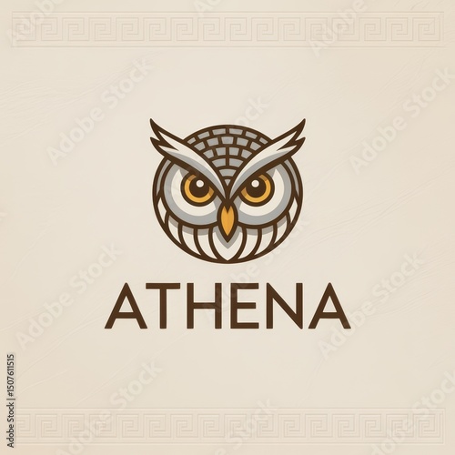 Modern Owl Logo Design: Unique and Elegant Illustration for Branding and Creativity