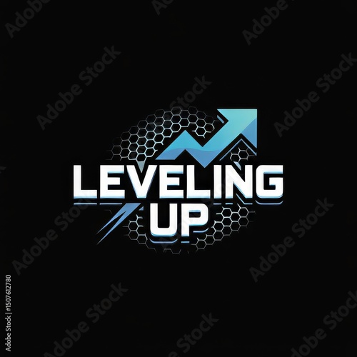 Leveling Up Graphic Design: Achieve Business Growth with Motivational Digital Art and Modern Typography Trends