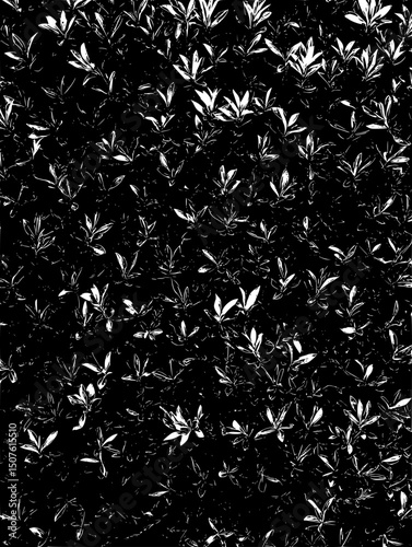 Green wall absorbing street noise, vector design