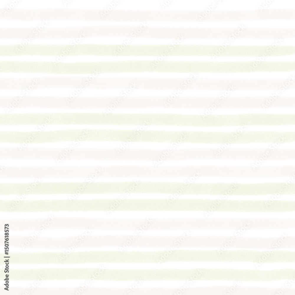 Obraz premium Brown Beige Sage Green Hand Drawn Stripe Line Background Pattern Overlay 