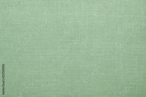 Light Green Linen Texture. Wallpaper. Background.