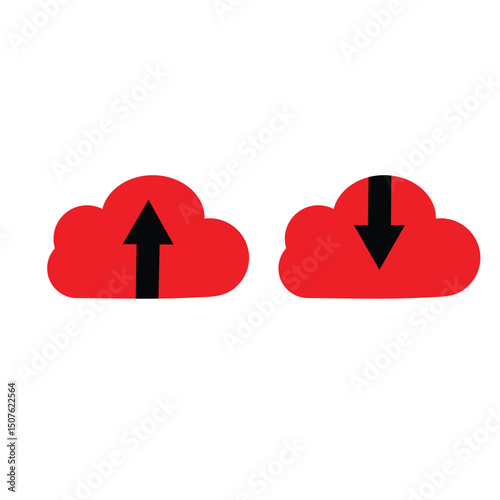 Cloud Storage Icons - Graphic Icon Series