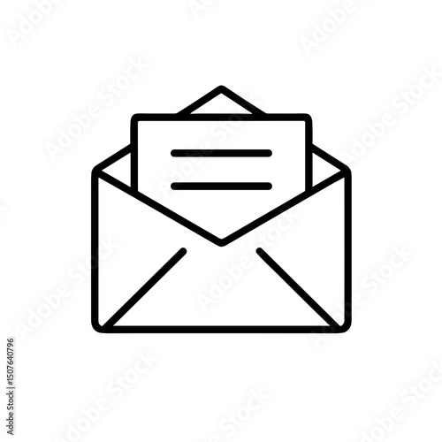 Envelope with college documents containing letters for submission  