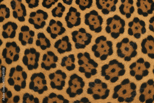 Leopard Print Pattern. Animal Print. Fur texture.