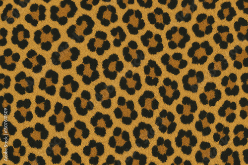 Leopard Print Pattern. Animal Print. Fur texture.