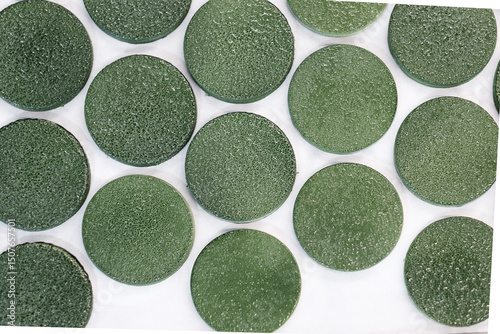 Pastry Chef Preparing Matcha Mousse Cake Layers in a Professional Patisserie Kitchen