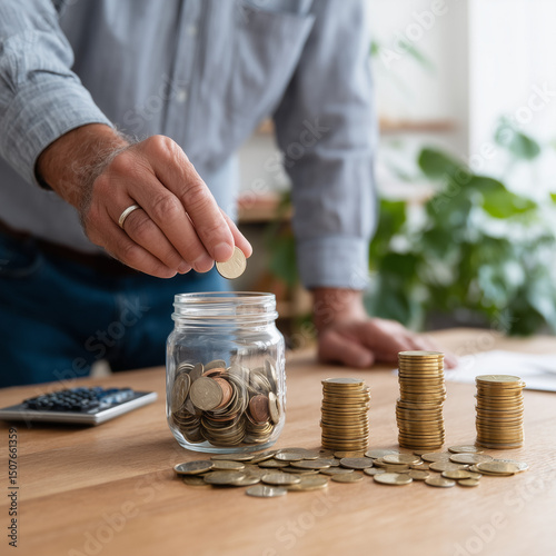 Long term retirement savings.
