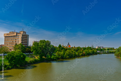Foto Maros or Mures river in Arad