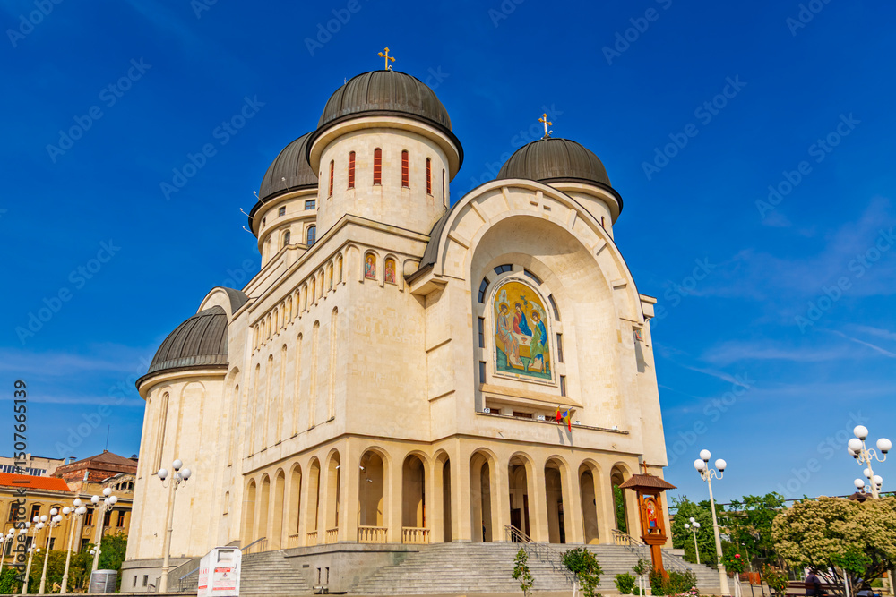 Fototapeta premium Holy Trinity Cathedral, the Orthodox church in Arad