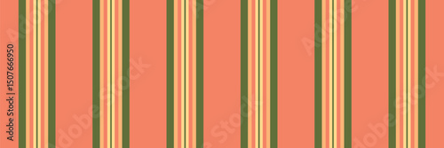 Nlow fabric lines stripe, designer textile vector vertical. Veat background seamless texture pattern in red and lime colors.