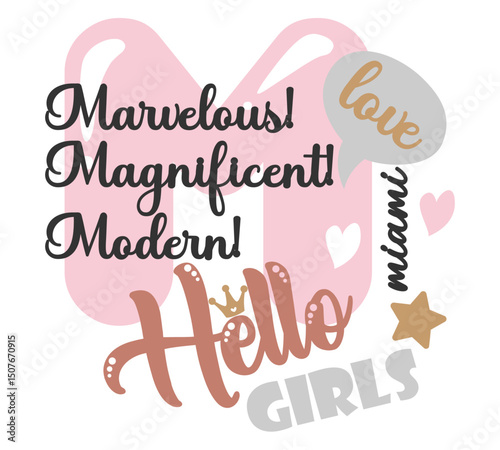 T-shirt print, applique for teen girls, laser cut applique