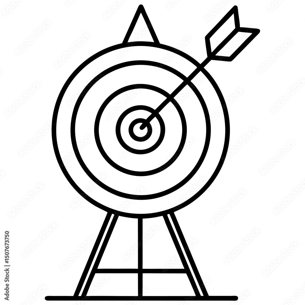 Target arrow bullseye achievement success goal Target arrow bullseye achievement success goal