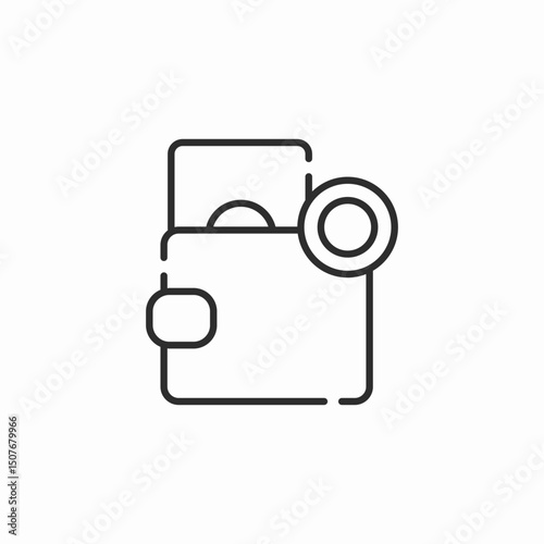 money wallet icon sign vector