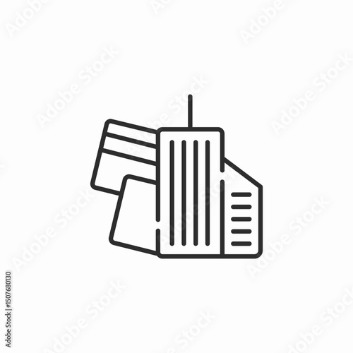 real estate money icon sign vector