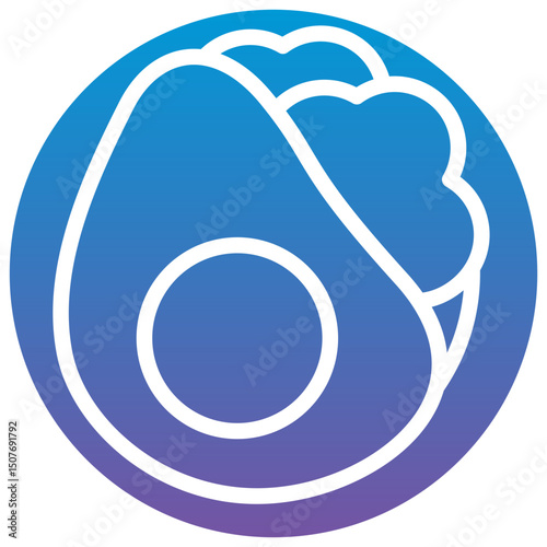 Avocado Bowl Icon