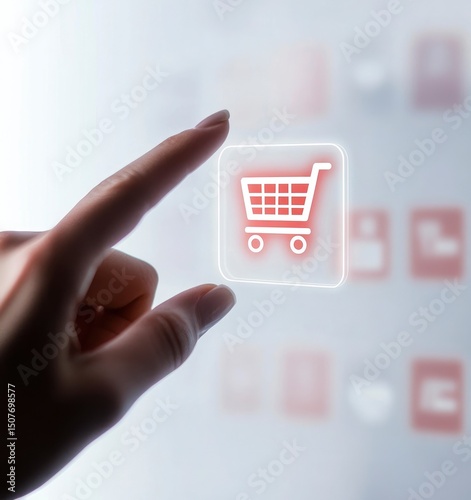 Shopping Cart Icon Touch