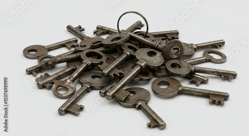 old rusty key