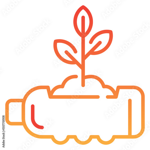 Reuse Gradient Icon