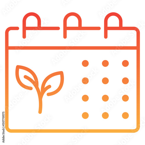 World Environment Day Gradient Icon