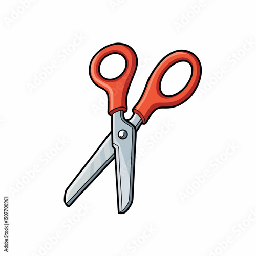 scissors isolated on white