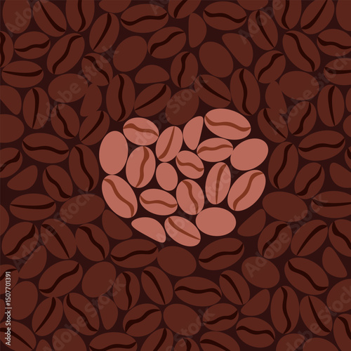 Coffee Bean Heart: A Love Blend