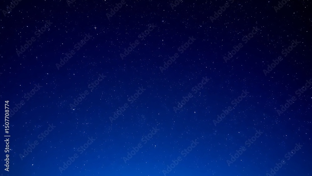 Fototapeta premium Starry Night Sky: Celestial Wonders Above