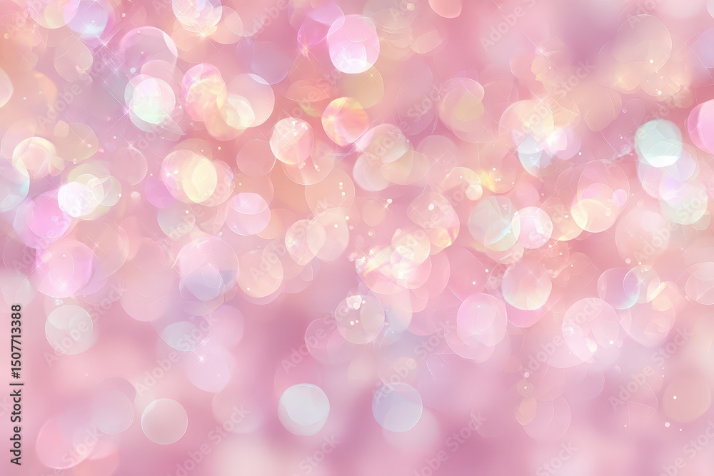 Pastel Pink Bokeh Background Pastel Pink Bokeh Background