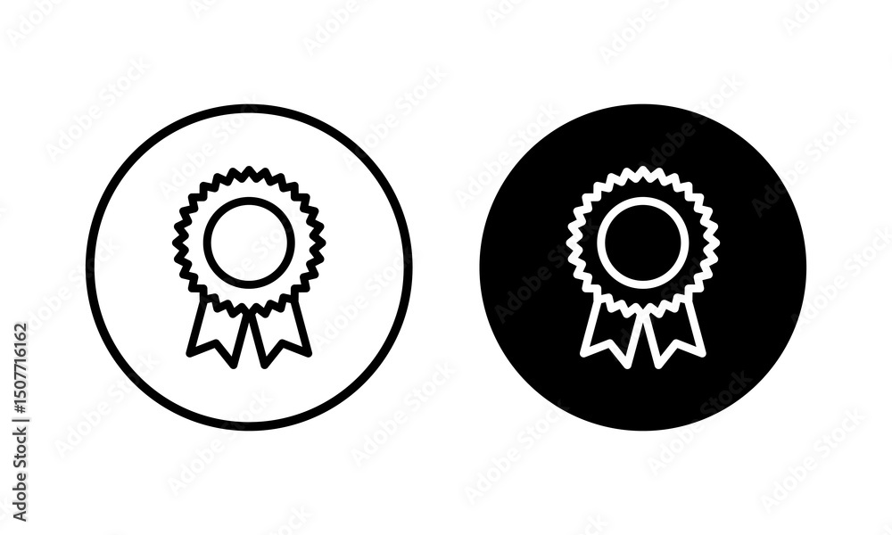 Badge icon vector illustration. Awards icon vector. Achieve sign and symbols. Stamp Badge icon vector illustration. Awards icon vector. Achieve sign and symbols. Stamp