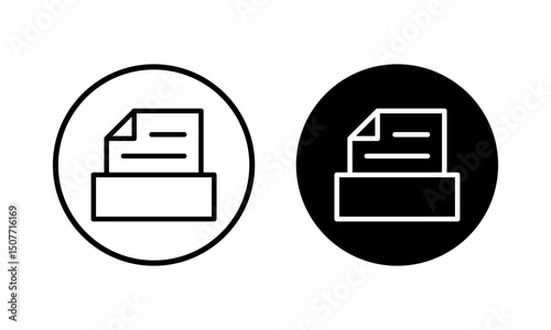 Archive folders icon vector illustration. Document vector icon. Archive storage icon.