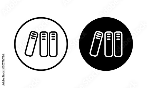 Library icon vector illustration. education sign and symbol