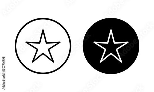 Star Icon vector illustration. rating sign and symbol. favourite star icon