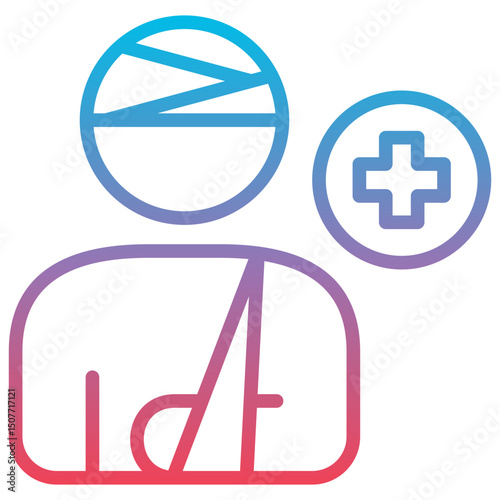 Injured Patient Icon