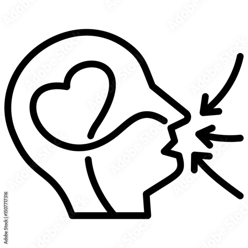 Calm Breathing Icon