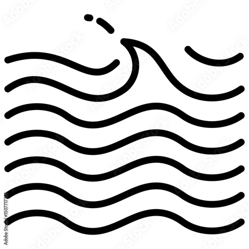 Tranquil Waves Icon
