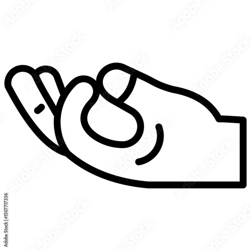 Meditative Hands Icon