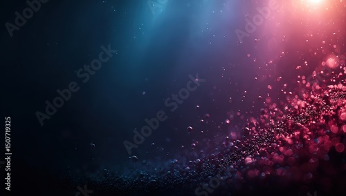 Abstract Colorful Glitter Background Design © Rayhan