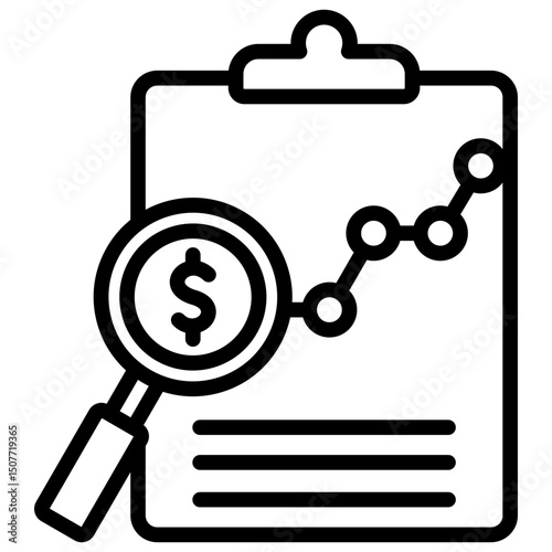 Fundamental Analysis Icon