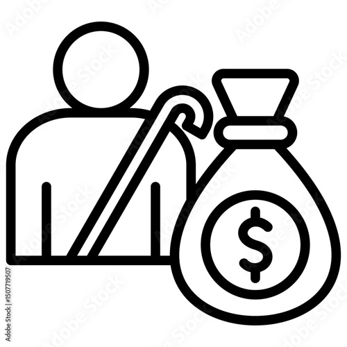 Retirement Savings Icon