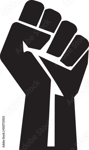 Black suit businessman silhouette vector illustration