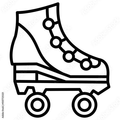 Roller Skates Icon