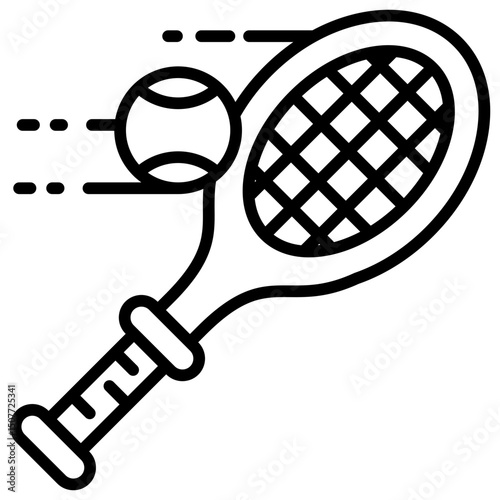 Tennis Racket Icon