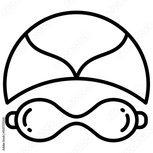 Swim Cap Icon