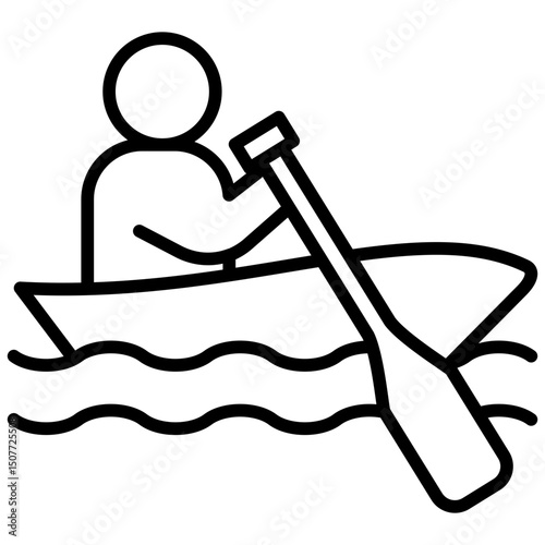 Rowing Icon