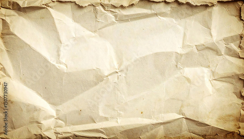 質感のあるビンテージ感の漂う紙。Textured paper with a vintage feel. photo